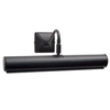 Kinkiet LAMPA ścienna PICTURE LIGHTS PL1-20-BLK Elstead metalowa OPRAWA galeryjka czarna