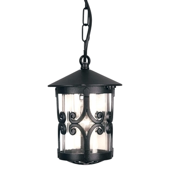 Lampa wisząca Hereford BL13B-BLACK Elstead na łańcuchu ogrodowa czarna