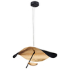 Designerska lampa wisząca Enigma ST-8821P-60 Step LED 13 czarna złota