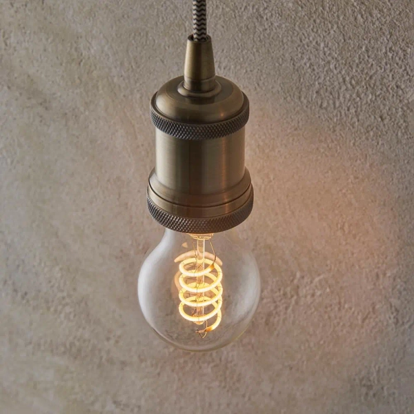 Żarówka bańka filament Spiral 107773 LED 4W 2200K przezroczysta