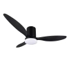 Sufitowy lampowentylator GÖTEBORG R64202132 LED 20W 2700-6000K czarny