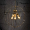 LAMPA wisząca BULLET 9061 Nowodvorski druciany ZWIS kula ball złota