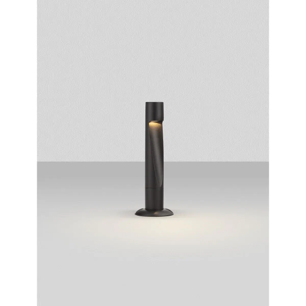 Metalowy słupek ogrodowy CAZORIA LE75137 LED 6W 3000K IP65 antracyt