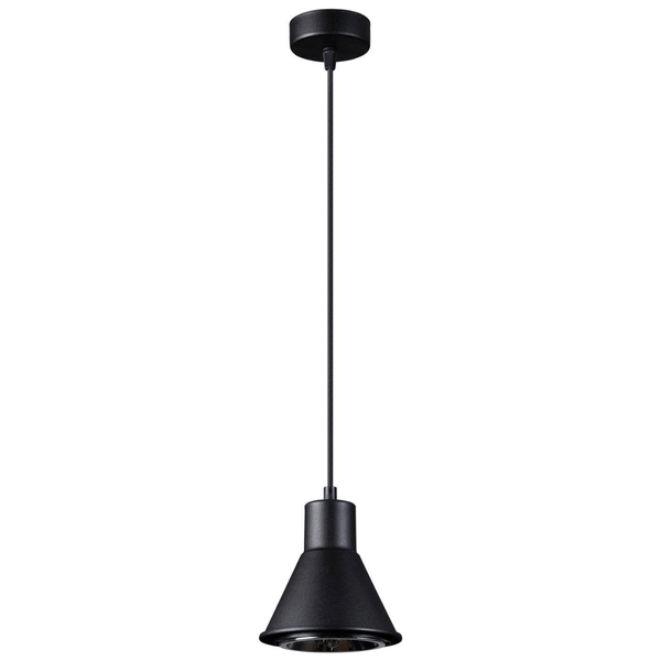 Industrialna oprawa wisząca Tazila SL.0989 Sollux czarna
