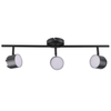 Metalowy plafon KUBIK 318275 punktowa lampa LED 12,6W czarna