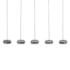 Wielopunktowa wisząca lampa OVANIRA LE45197 LED 40W 3000K czarna