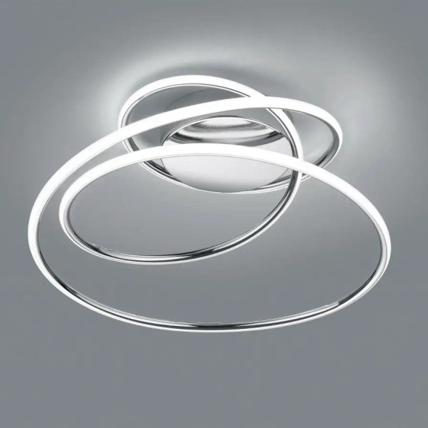 Plafon Bologna R67051106 chrom LED 36W 4000K ściemnialna 50cm