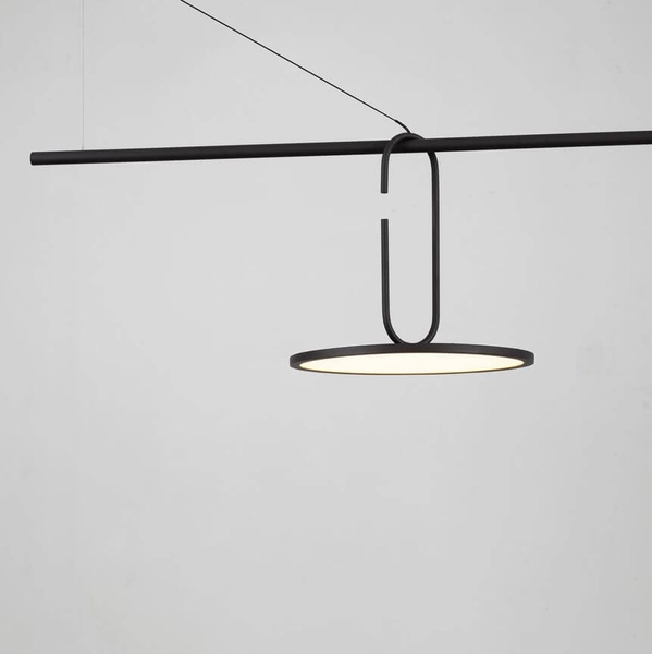 Zwisająca lampa sypialniana ACACHI LE44523 LED 22W 3000K czarna