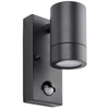 Tarasowa lampa ścienna Palin PIR 75099 tuba metalowa IP44 antracyt