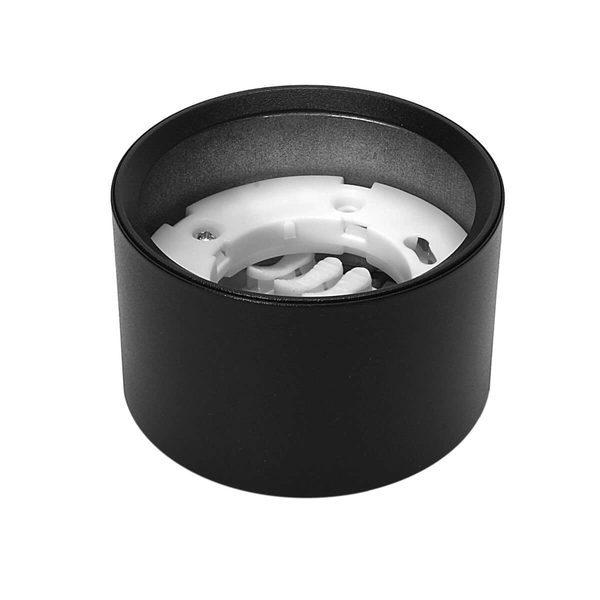 Sufitowa lampa 1168 Domeno LED tubka walec krążek do jadalni czarna