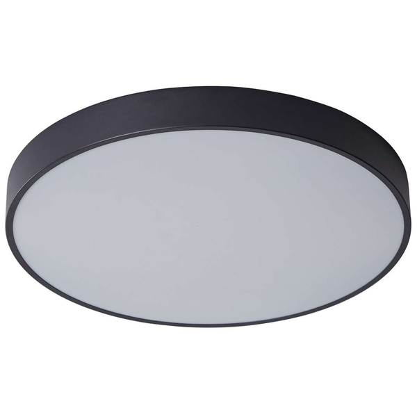 Plafon LAMPA sufitowa ORBITAL 5361-860RC-BK-3 Italux metalowa OPRAWA okrągła LED 24W 3000K natynkowa czarna