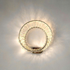 Kryształowa lampa ścienna Wave MSE1501100187 Moosee LED 9W 3000K chrom