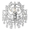 Glamour LAMPA ścienna ROSENDAL 102335 Markslojd kryształowa OPRAWA kinkiet crystals pałacowy przezroczysty chrom