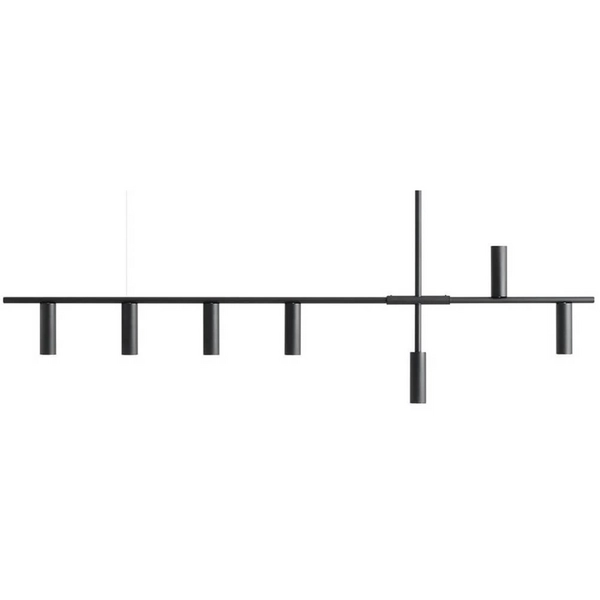 Lampa wisząca Trevo 7 1104T1 Aldex tuby downlight czarny