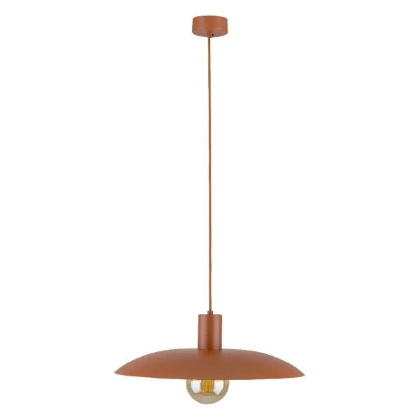 Zwisająca lampa do salonu Astra 10882 na kablu żarówka ceglany