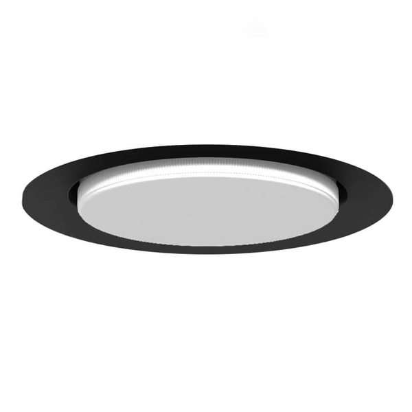 Sufitowa lampa Drop 3028 Shilo okrąg wpuszczana do pokoju czarna
