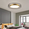 Okrągła lampa sufitowa Golden eye MDG60NW LED 60W 4000K srebrna mosiądz