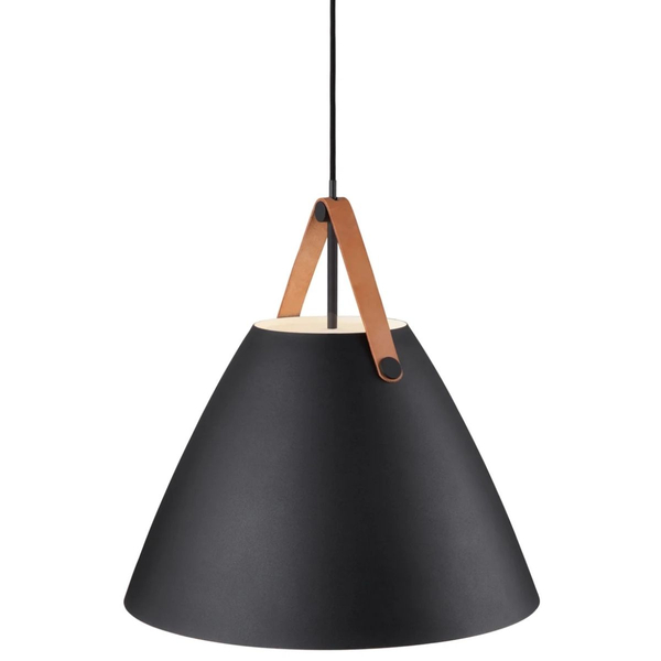 Lampa wisząca jadalniana Strap 84353003 Nordlux metalowa czarna