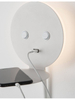 Metalowa lampa ścienna Acacias ruchoma tuba LED 9W biała
