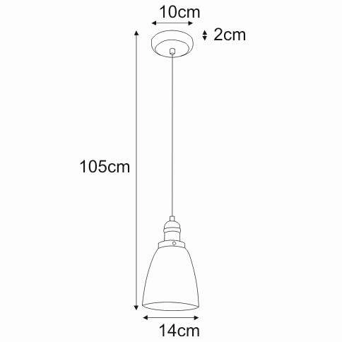Skandynawska LAMPA wisząca K-8036B-1 Kaja loftowa OPRAWA szklany ZWIS czarny przezroczysty