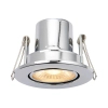 Podtynkowa lampa sufitowa SHIELD 108297 LED 5W 3000-6000K wpust srebrny