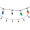 Girlanda ogrodowa z kolorowymi żarówkami 10 LED 6W 3000K 5,6m IP44