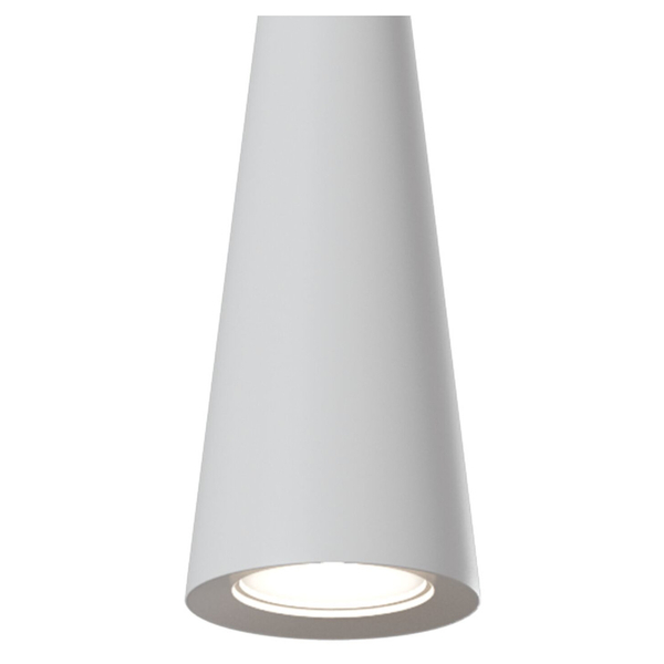 LAMPA wisząca NEVILL P318-PL-01-W Maytoni metalowa OPRAWA zwis stożek biały