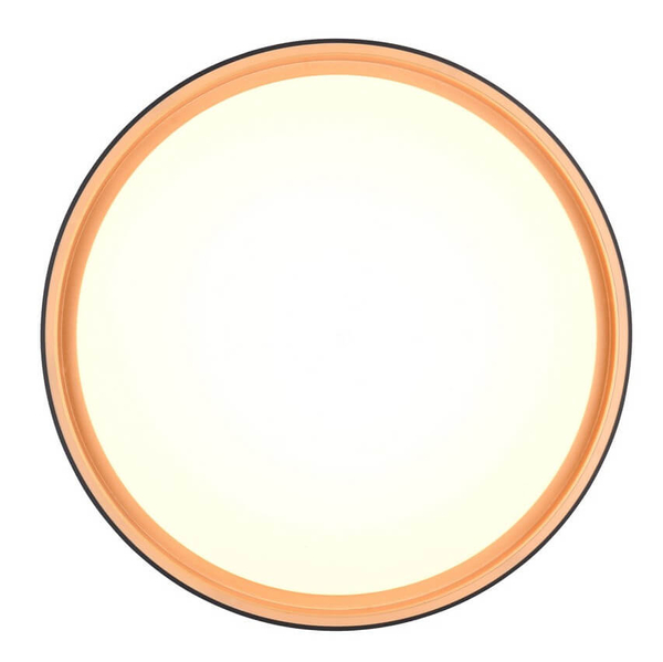 Okrągła lampa sufitowa Felis R64391080 LED 24W 2700-6500K czarny złoty