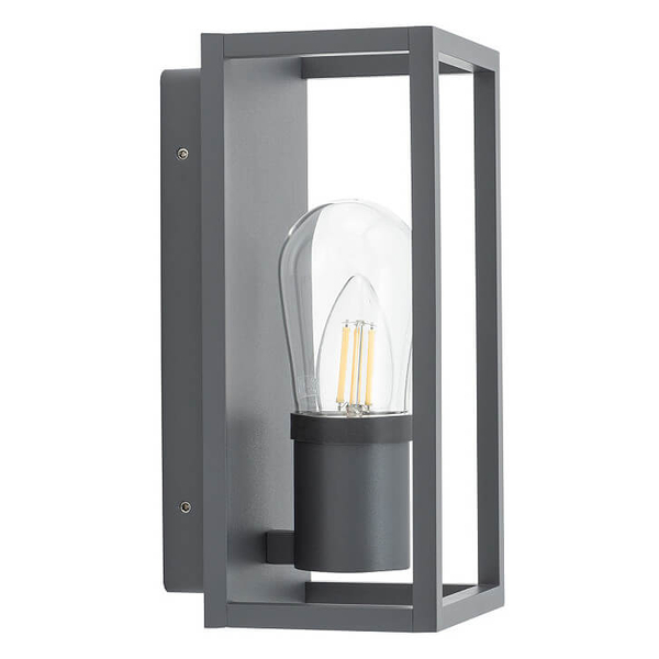Kinkiet ogrodowy Margot 10504 IP54 prostokątny metalowy grafitowy