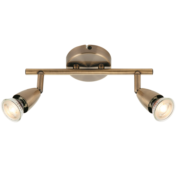 Sufitowa lampa reflektorowa Amalfi 60999 Saxby ściemniacz mosiądz