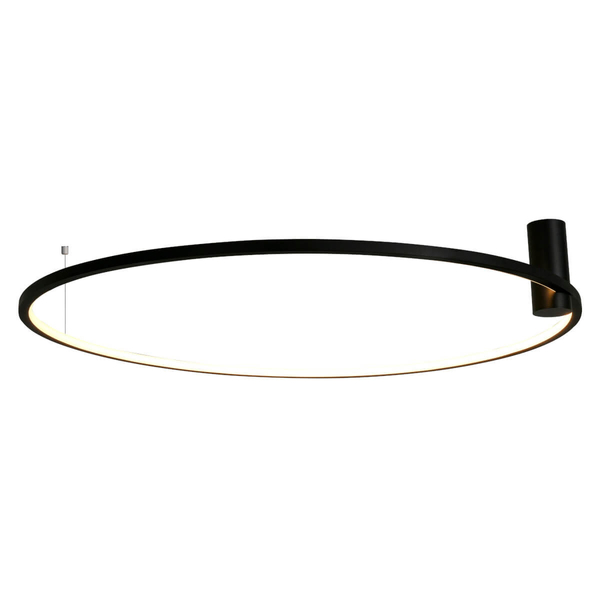 Sufitowa lampa Ringa CL0112-L-BK LED 45W 3000-4000K pierścień IP44 czarny