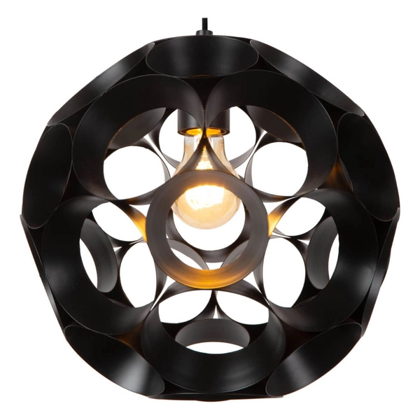 Lampa wisząca kula Hannelore 10423/40/30 metal czarna