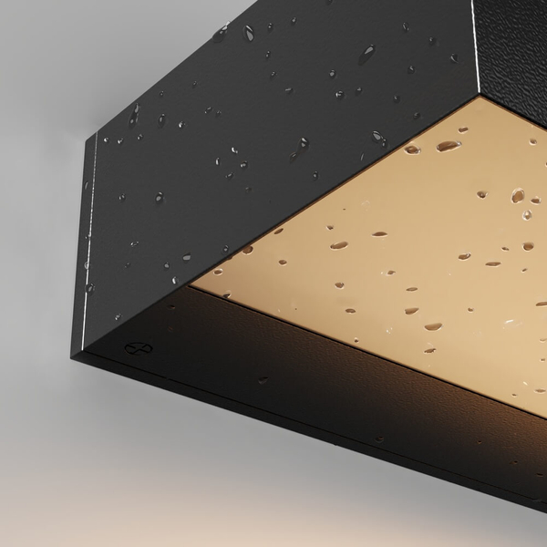 Stojąca lampa ogrodowa Lit O593FL-L12GF3K Maytoni IP65 słupek grafitowa