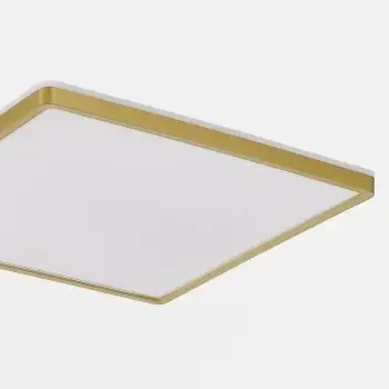 Ledowy plafon BOVE MS748400S-3-GD LED 50W CCT kwadratowy złoty