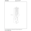 Kaskadowa wisząca lampa Josiane 21441/10/62 szklane kule czarny