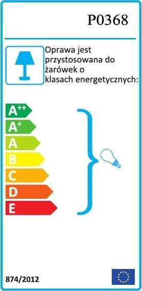 Wisząca LAMPA glamour TREND P0368 Maxlight szklana OPRAWA okrągły ZWIS z kryształkami crystals złoty przezroczysty