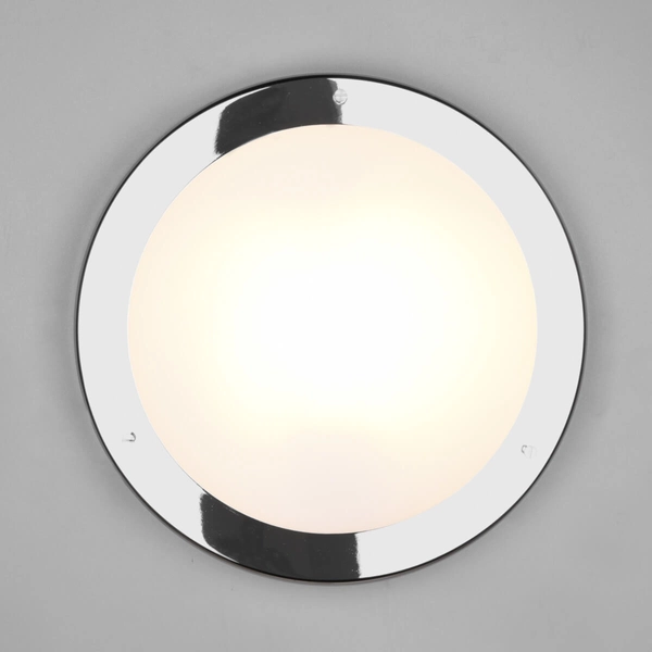 Okrągła lampa sufitowa CONDUS 6801011-06 IP44 szklana chrom