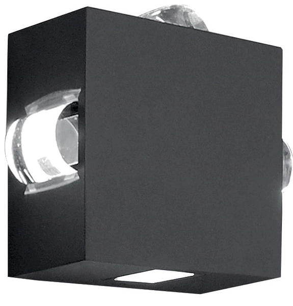 Kinkiet elewacyjny AGNER-4W Elstead LED 60W kostka grafit