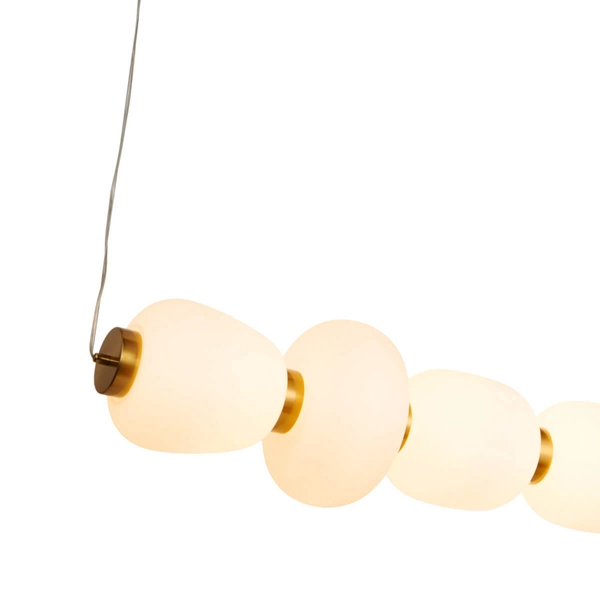 Wisząca lampa BRILLA ST-CP241210-6L GOLD LED 69W 3000K złoty biały