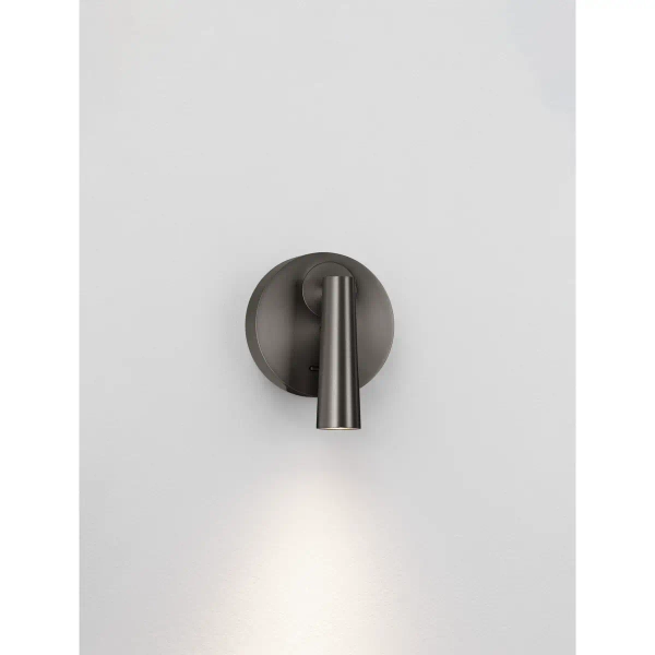 Ścienna lampa regulowana tuba LAVONTO LE45531 LED 3W 3000K srebrna