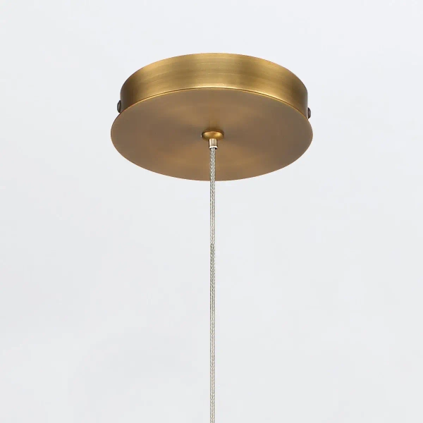 Zwieszana lampa Cumberland QN-CUMBERLAND-1P-BG LED 10W 3000K złoty