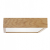 Sufitowa lampa skandynawska 137623620552 do holu drewno