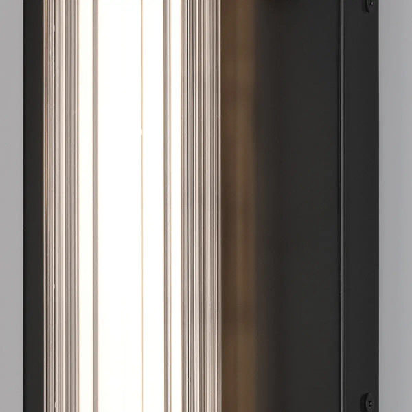 Lampa przyścienna Fayton QN-FAYTON-M-BK LED 21,6W 3000K IP44 tuba czarny