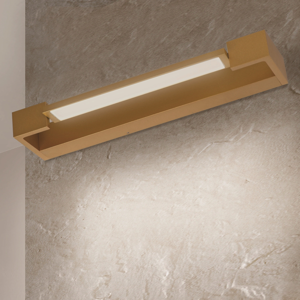 Lampa łazienkowa ścienna Dali AZ5250 metalowa złota 