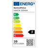 Regulowany wpust biały HARON 309464 sufitowa lampa LED 20W 3000K
