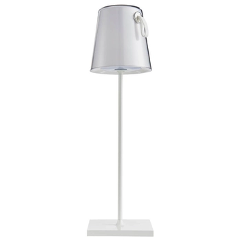 Ogrodowa lampa stołowa Ostap TB-2749-WH Italux LED 5W 3000K+RGB IP54 biała