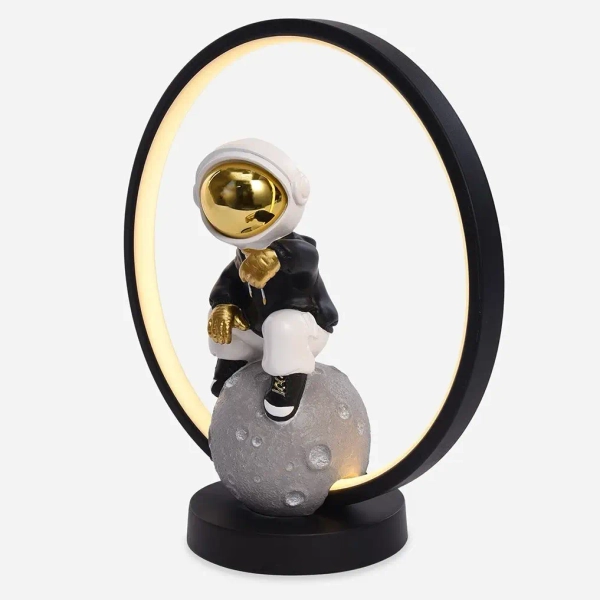 Dekoracyjna lampa stołowa ASTRONAUTA EX15S020U-1 LED 4W 3000K czarny