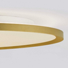 Okrągła lampa ściemnialna ANTONIO LE44887 LED 55W 3000K sufitowa złoty