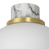 Łazienkowa lampa sufitowa LORENA 03140/23/61 ball IP44 złota biała outlet