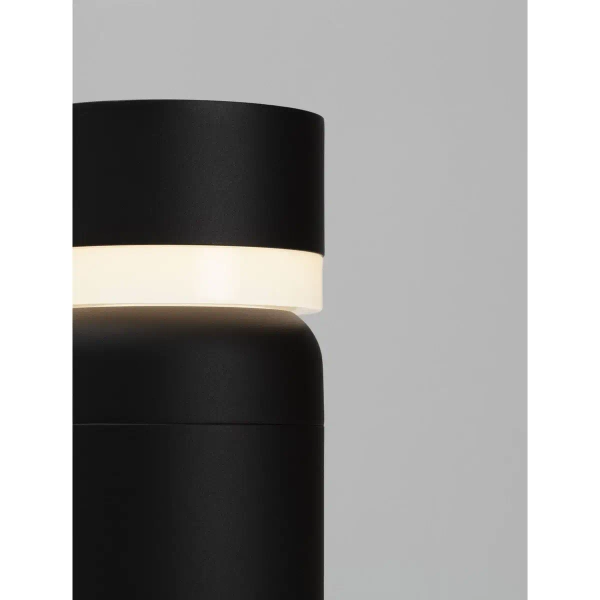 Stojąca lampa zewnętrzna OSCELIA LE75130 LED 8W 3000K IP65 czarna